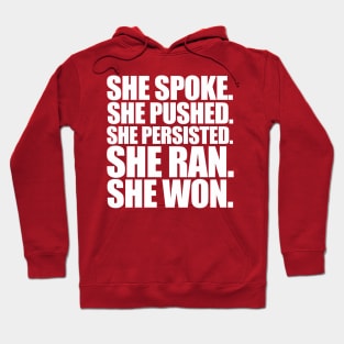 SHE DID IT Hoodie